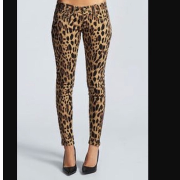 leopard print pants h&m